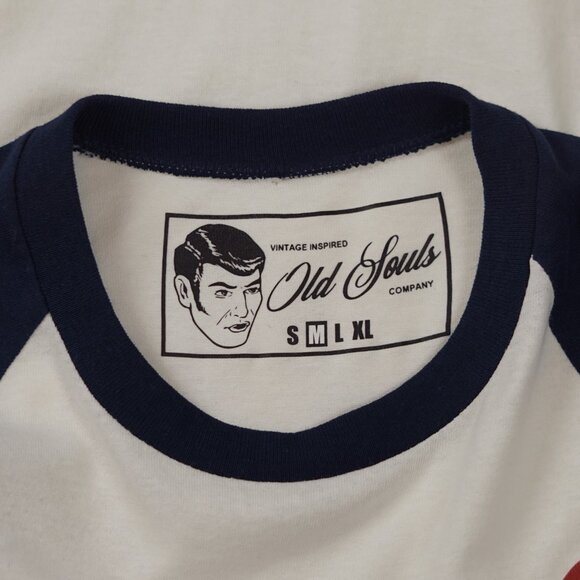 “Undying” Graphic Raglan Baseball Tee - Picture 5 of 7